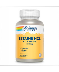 Betaine HCl 250mg - 180 vcaps