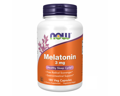 Мелатонін (Melatonin) 3мг - 180 капсул