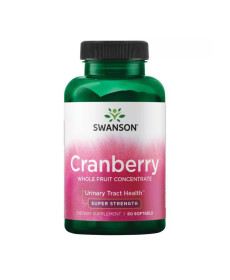 Концентрат цілих фруктів журавлини Cranberry Whole Fruit Concentrate Super Strength 420мг - 60 капсул