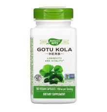 Рослина готу кола (Gotu Kola Herb) - 180 капсул