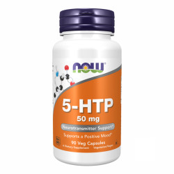 5-HTP 50mg Now Foods  - 90 vcaps