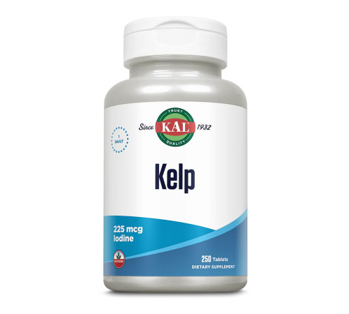 Келп, Kelp Iodine 225mcg - 250 таблеток