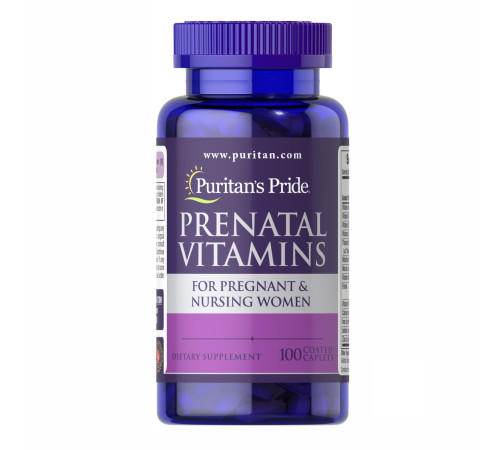 Prenatal Vitamins - 100 Caplets Prenatal Vitamins - 100 Caplets
