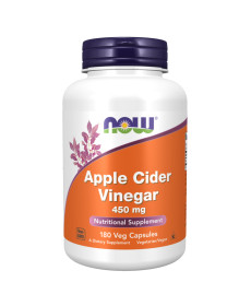 Apple Cider Vinegar Now Foods 450 mg - 180 vcaps