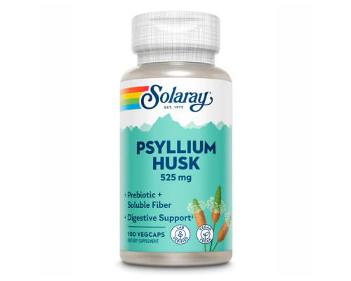 Псиліум Psyllium Husk 525мг - 100 капсули