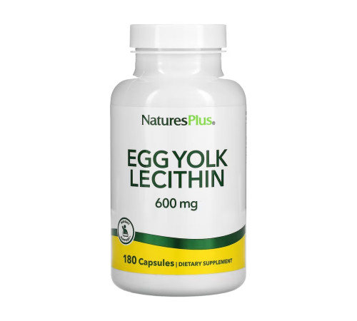 Лецитин яєчного жовтка Egg Yolk Lecithin 600мг - 180 капсул