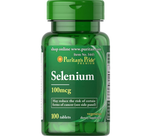 Selenium 100 mcg - 100 Tablets Selenium 100 mcg - 100 Tablets