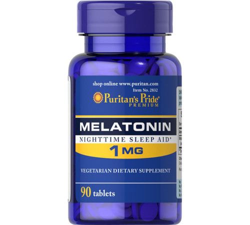 Мелатонін (Melatonin) 1мг - 90 капсул