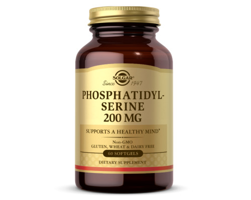 Фосфатидилсерин (Phosphatidylserine) 200мг - 60 капсул