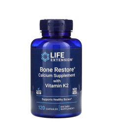 Вітаміни для кісток Bone Restore with Vitamin K2 - 120 капсул