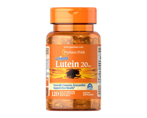 Лютеїн із зеаксантином Lutein 20мг with Zeaxanthin - 60 капсул