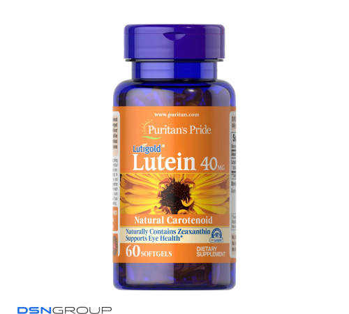 Лютеїн із зеаксантином Lutein 40мг with Zeaxanthin - 60 капсул