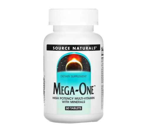 Мультивітаміни з мікроелементами Mega-One™ - 60 таблеток