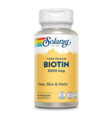 Біотин Biotin 5000мкг - 60 капсул