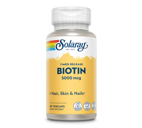 Біотин Biotin 5000мкг - 60 капсул