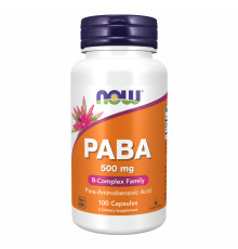 PABA Now Foods 500mg - 100 caps