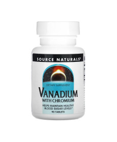 Ванадій з хромом - Vanadium with Chromium - 90 таблеток