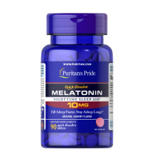 Quick Dissolve Melatonin 10 mg Cherry Flavor - 90 Tablets