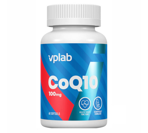 CoQ10 UNS Vitamins VPLab 100 mg - 60 Softgels