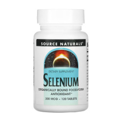 Селен Selenium Yeast Free 200мкг - 120 таблеток