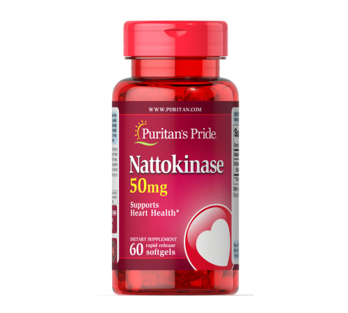 Nattokinase 50mg - 60 softgels Nattokinase 50mg - 60 softgels