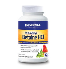 Бетаїн гідрохлорид Betaine HCI 600мг - 120 капсул