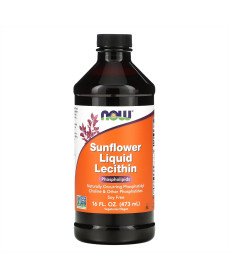 Рідкий соняшниковий лецитин (Sunflower Liquid Lecithin) 16 fl oz