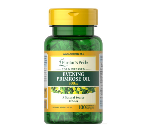 Evening Primrose Oil 500 mg with GLA - 100 Softgels Evening Primrose Oil 500 mg with GLA - 100 Softgels