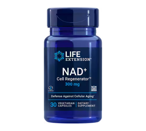 Захист від старіння клітин NAD+ Cell Regenerator™ 300мг - 30 капсул Захист від старіння клітин NAD+ Cell Regenerator™ 300мг - 30 капсул