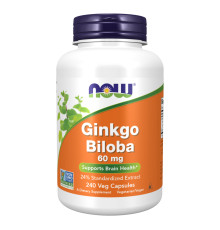 Гінкго білоба (Ginkgo Biloba) 60мг - 240 капсул