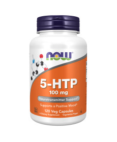 Гідрокситриптофан Now Foods 5-HTP 100мг - 120 капсул