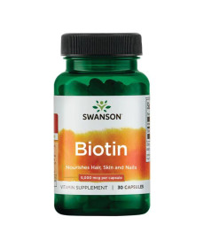 Biotin 5000mcg - 30 caps