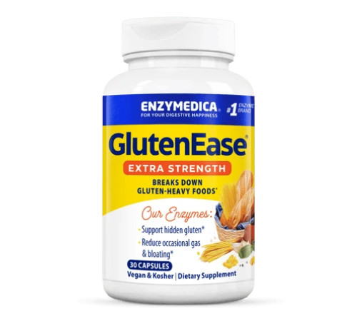 Ферменти для покращеня травлення GlutenEase Extra Strength - 30 капсул