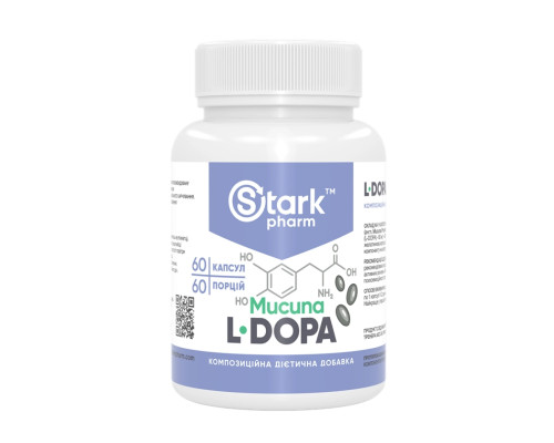 Екстракт мукуни L-Dopa Mucuna 400мг - 60 капсул