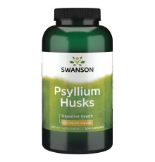 Лушпиння подорожника Psyllium Husks 610мг - 300 капсул