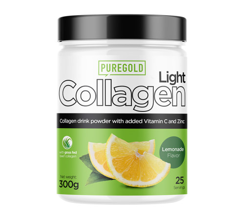 Collagen LIGHT Pure Gold - 300g Lemonade Collagen LIGHT Pure Gold - 300g Lemonade