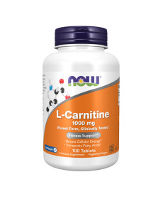 L-карнітин Carnitine Tartrate 1000мг - 100 таблеток