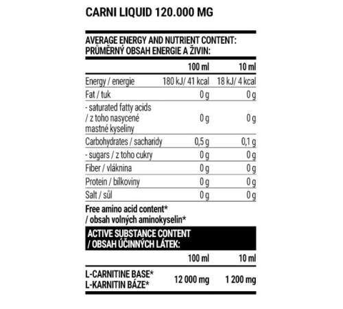 Carni 120000 Extrifit - 1000ml Mojito Carni 120000 Extrifit - 1000ml Mojito