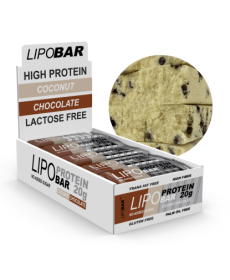 Lipobar - 20x50g Coconut With Chocolate Crisps