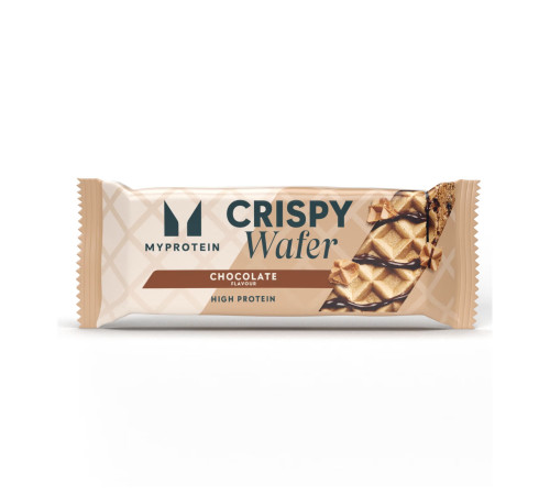 Протеїнова вафля Crispy Wafers - 42г Шоколад (Поштучно) Протеїнова вафля Crispy Wafers - 42г Шоколад (Поштучно)