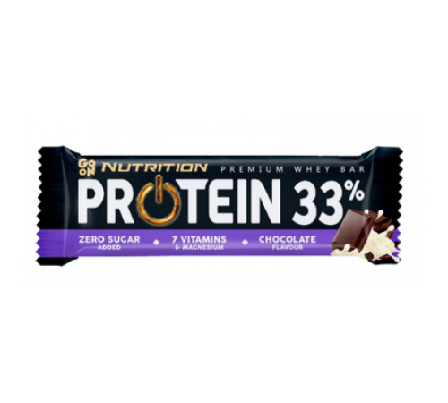 Protein 33% Bar - 50g Chocolate Protein 33% Bar - 50g Chocolate