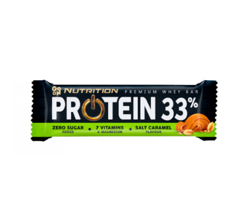 Protein 33% Bar - 50g Salted caramel Protein 33% Bar - 50g Salted caramel
