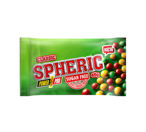 Драже без цукру Spheric Classic Sugar Free - 24x45г