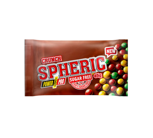 Драже без цукру Spheric Crunch Sugar Free - 24x45г