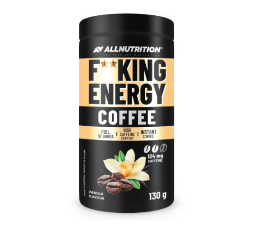 Fitking Delicious Energy Coffee - 130g Vanilla Fitking Delicious Energy Coffee - 130g Vanilla