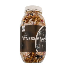 Фітнес гранули Fitness Granola - 450г Чорниця з протеїном