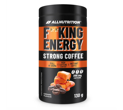 Fitking Delicious Strong Coffee - 130g Caramel Fitking Delicious Strong Coffee - 130g Caramel