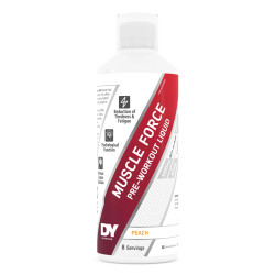 DY Nutrition Muscle Force PWO Liquid - 500ml Peach