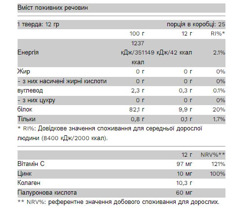 Колагеновий порошок CollaGold - 12г Чай з лісових фруктів Колагеновий порошок CollaGold - 12г Чай з лісових фруктів