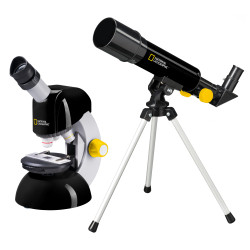 Мікроскоп National Geographic Junior 40x-640x + Телескоп 50/360 (9118400)